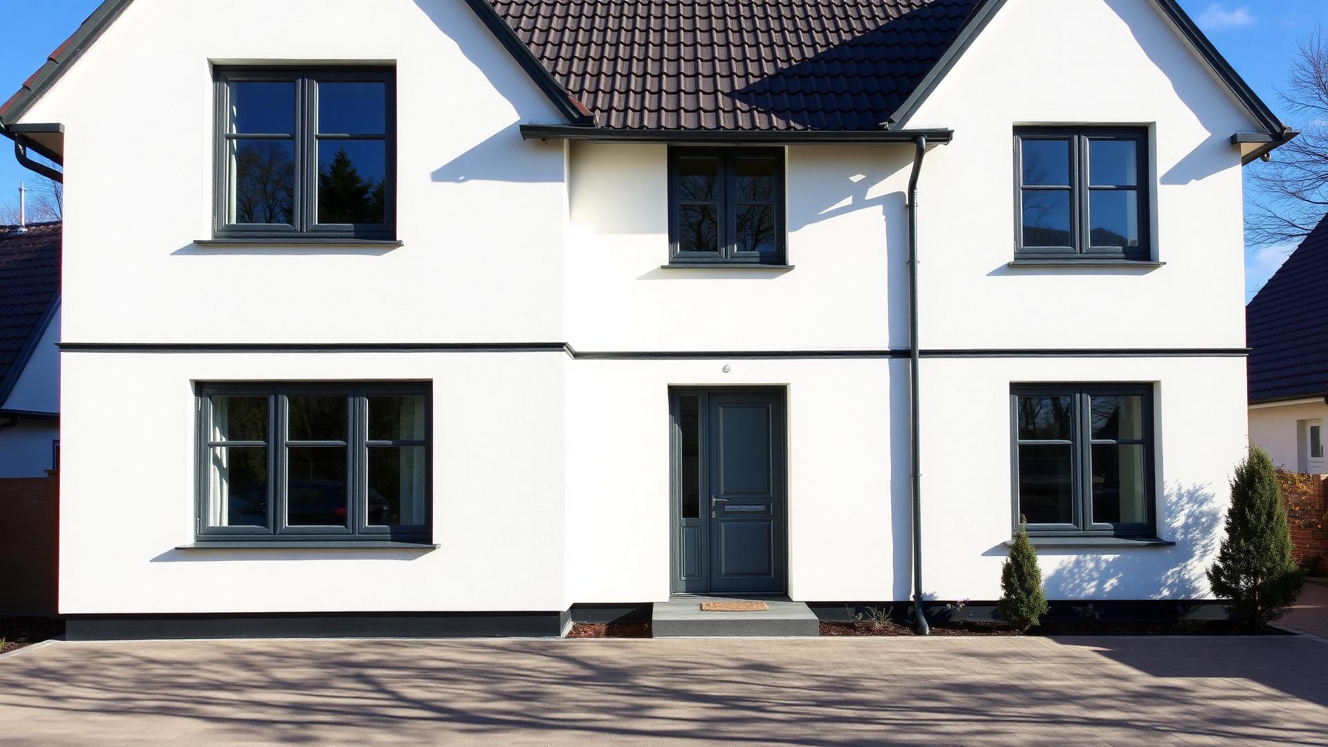 Fassade saniert und gestrichen – nachher